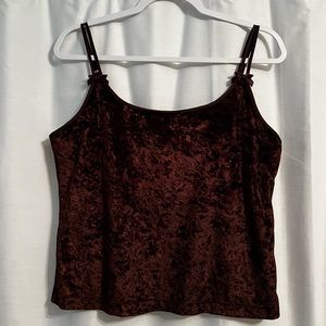 Velvet tank